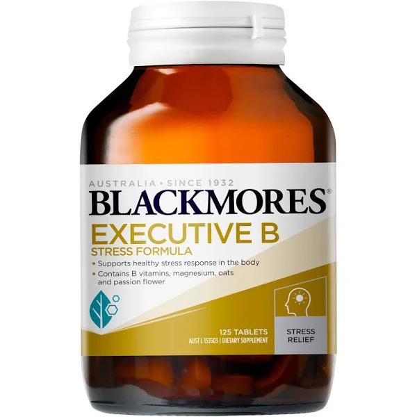 Blackmores - Executive B Stress Formula - 125 Tablets