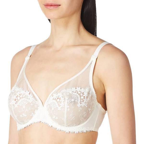 Wish Full Cup Plunge Bra - Natural - 95F