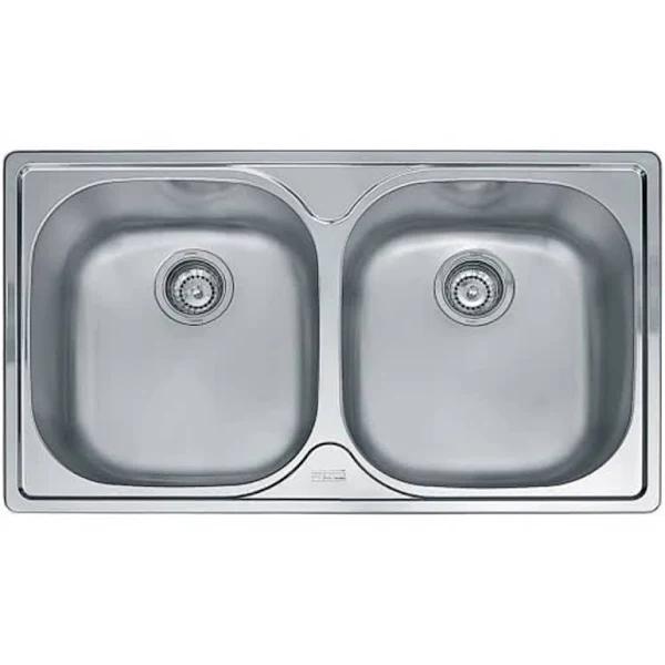 Franke PFX620B Pacific Double Bowl Sink