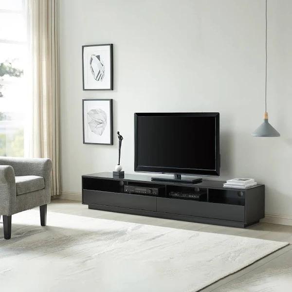 Tauris 2000mm Black Suave Entertainment Unit