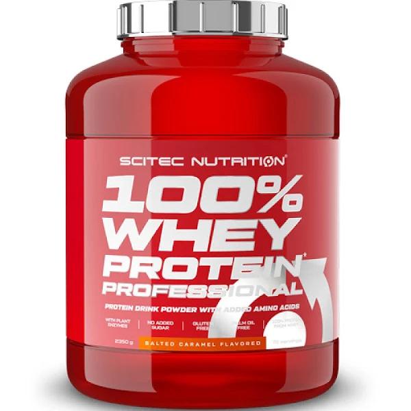 Scitec 100% Whey Protein Professional, Salted Caramel - 2350G