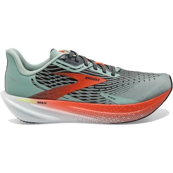 Brooks Hyperion Max Mens Running Shoes Turquiose/Orange US 8