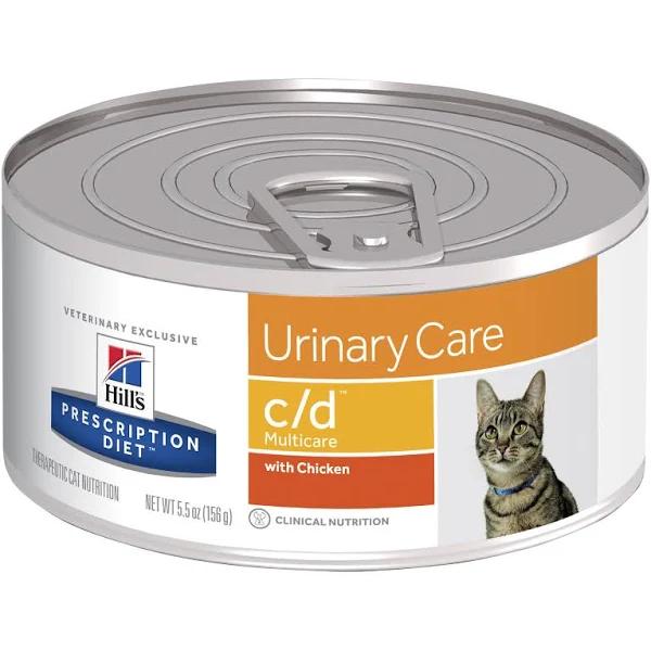 Hill's Prescription Diet C/D Multicare Urinary Care Wet Cat Food 156g