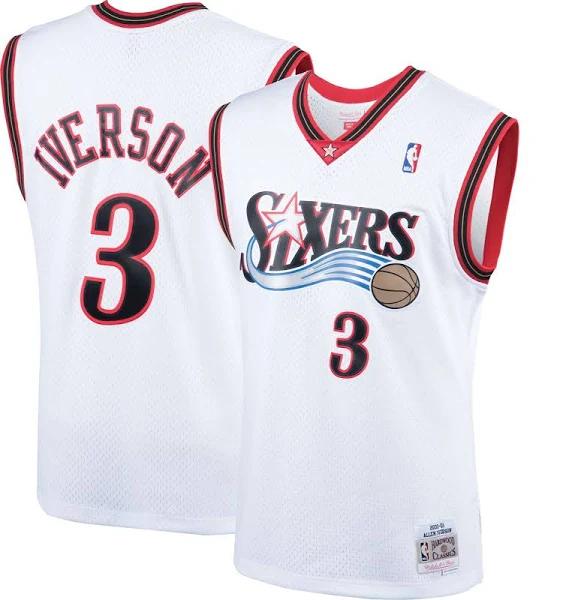 Mitchell & Ness Swingman Jersey Philadelphia 76ers 2000-01 Allen Iverson White XL