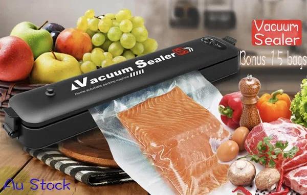 Automatic Vacuum Sealer Food Packing Machine With Vacuum Food Bags