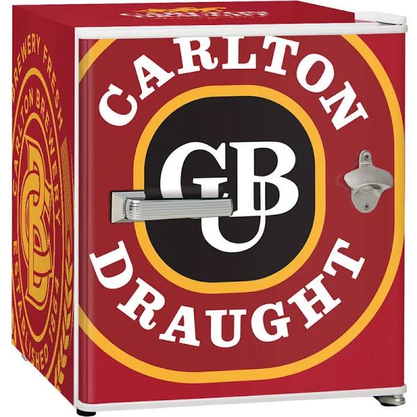 Carlton Draught Mini Vintage Retro Bar Fridge 46 Litre