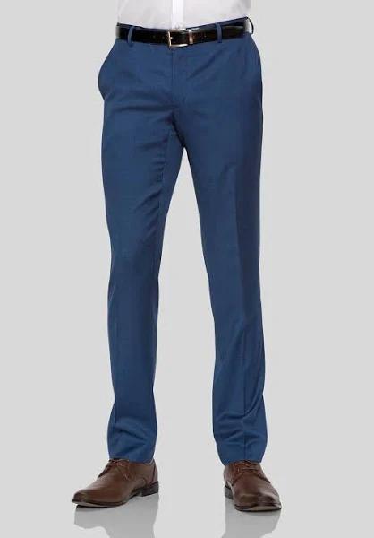 Gibson Slim Fit Blue Caper Trouser FGD019 Blue 80