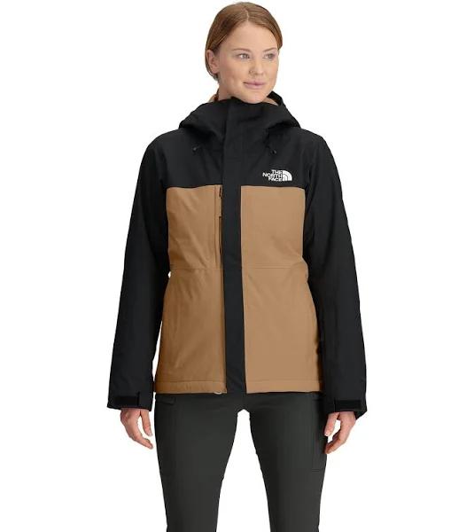 The North Face Freedom Womens Insulated Ski Jacket - TNF black/almond Butter - M