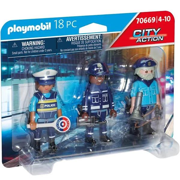 Playmobil City Action - Police Figure Set 70669