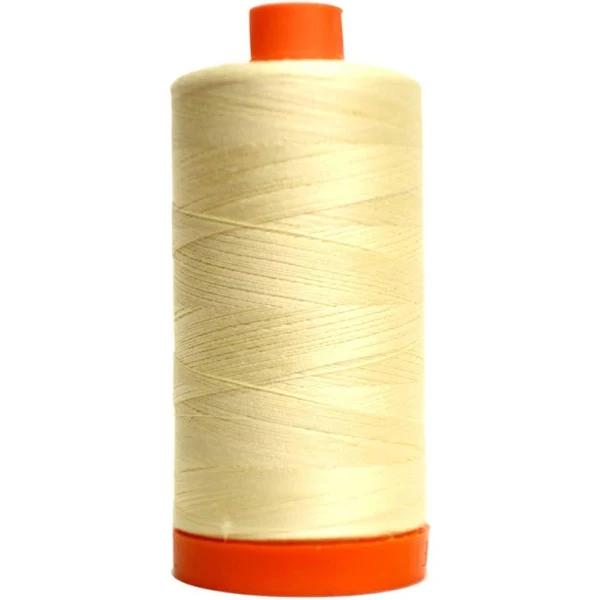 Aurifil 50wt Cotton 1,422Yd-Light Lemon