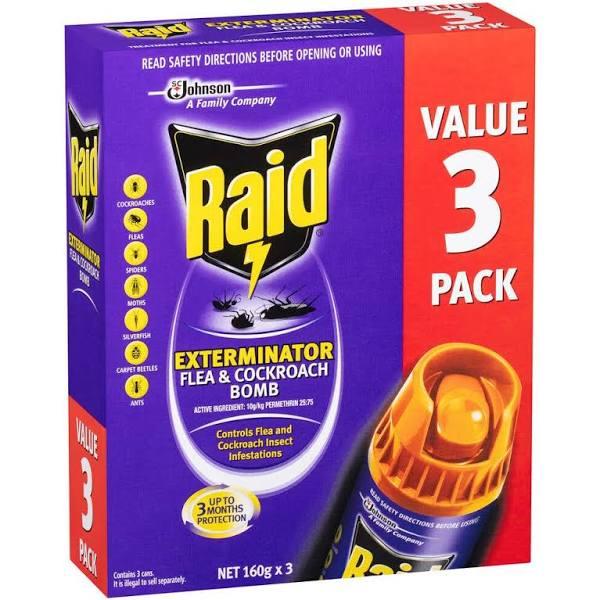 RAID Control Bombs 3 Pack 160g