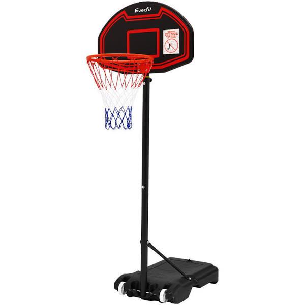 Everfit Adjustable Portable Basketball Stand Hoop System Rim