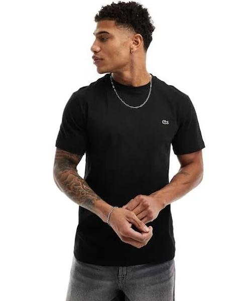 Lacoste Crew Neck T Shirt Black