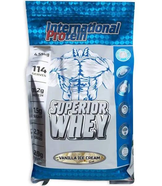 International Protein - Superior Whey 4.55kg / Vanilla