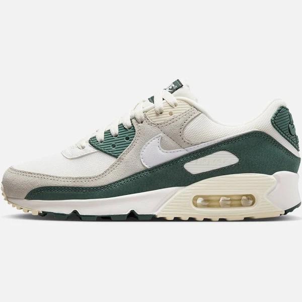 Nike Air Max 90 Vintage Green Shoes - Size 5 - Sail/Vintage green/coconut Milk/White