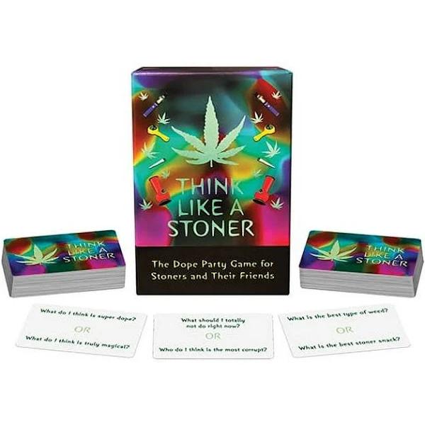 Think Like A Stoner The Dope Party Game For Stoners & Their Friends