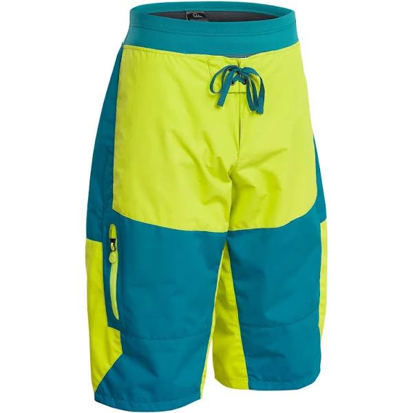 Palm Horizon Kayaking Shorts Teal/Citrus