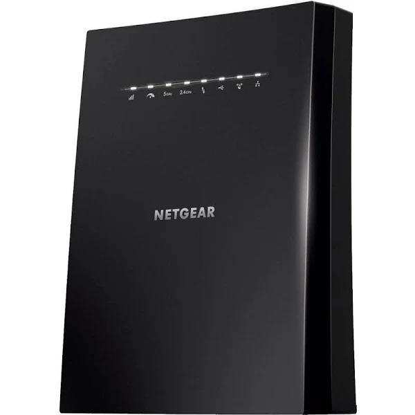 Netgear - Nighthawk Mesh X6S Tri-Band Wifi Mesh Extender Seamless Roaming - Black