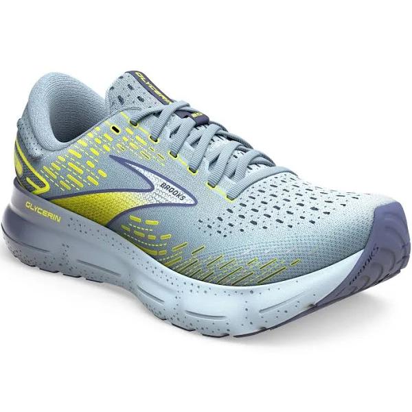 Brooks Glycerin 20 Mens Shoe - US 10 / Blue/Crown Blue/Sulphur