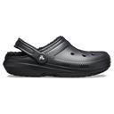 Crocs Black Classic Lined Clogs