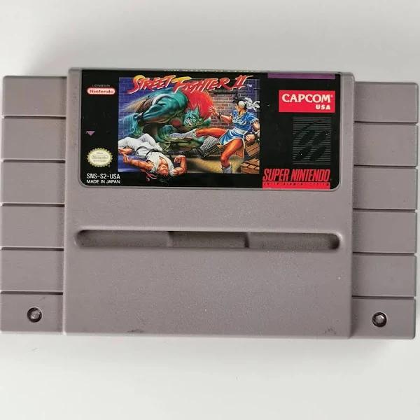 Street Fighter 2 SNES Great Condition Fast Shipping