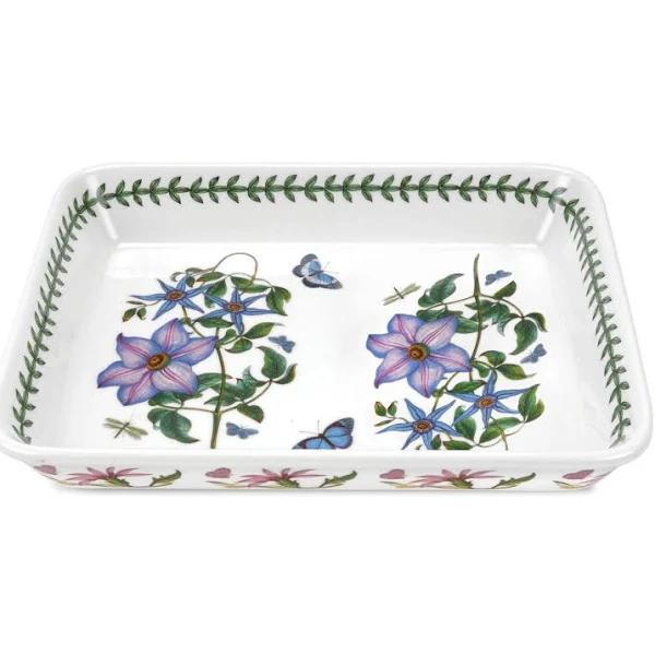 Portmeirion Botanic Garden - Lasagne Dish - 30cm Clematis