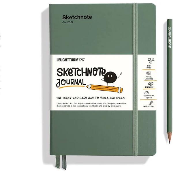 Leuchtturm1917 Sketchnote Journal Olive