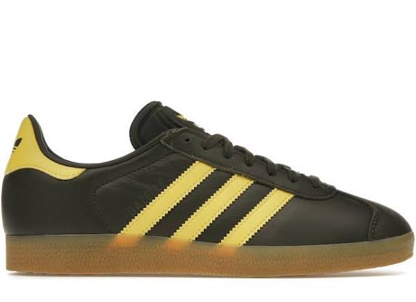 Adidas Gazelle Shadow Olive Yellow Gum