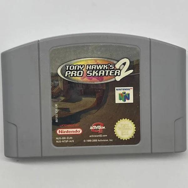 Game | Nintendo N64 | Tony Hawk's Pro Skater 2