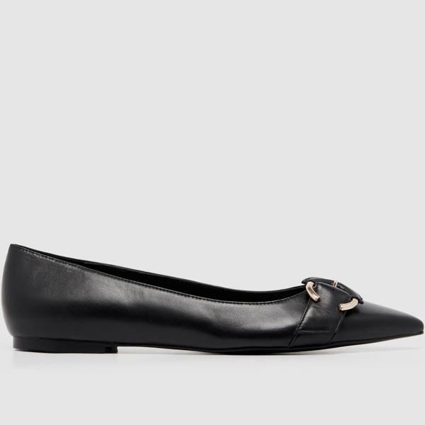 Nine West Bamma Flats in Black 8