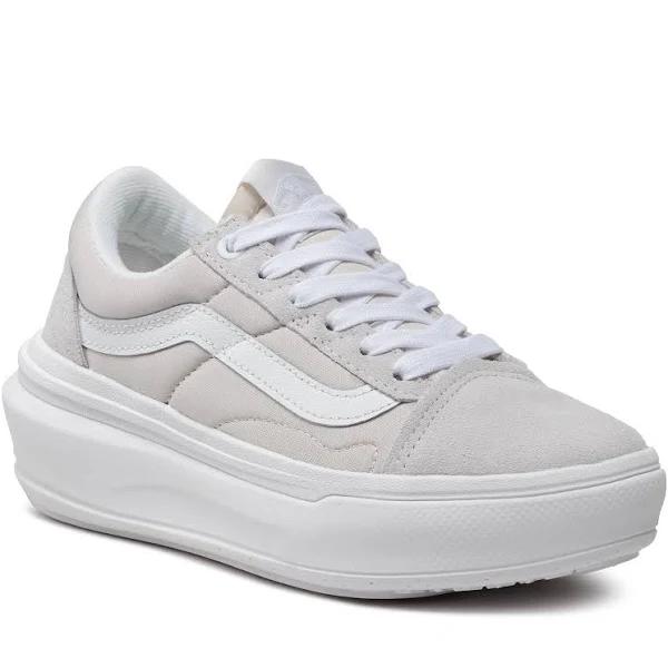 Vans Old Skool Overt Plus Comfycush Light Grey/ White