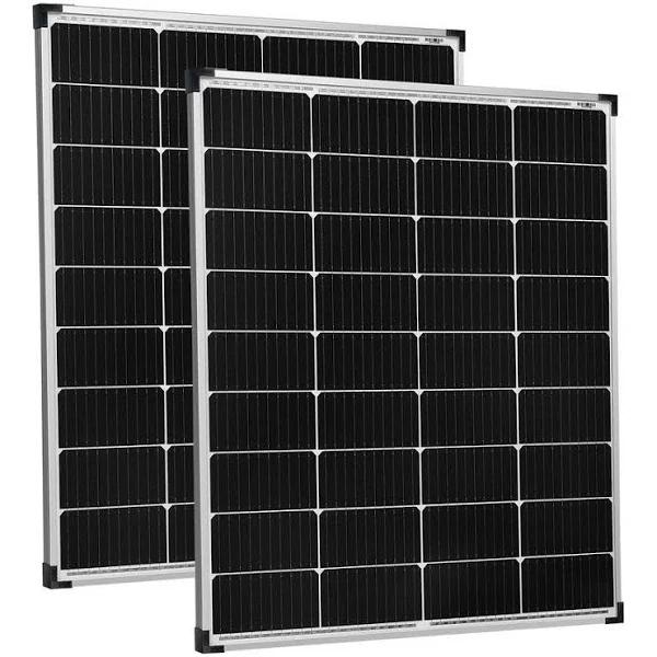 Acemor 12V 2x 300W Solar Panel Kit Mono Power Camping Caravan Battery Charge