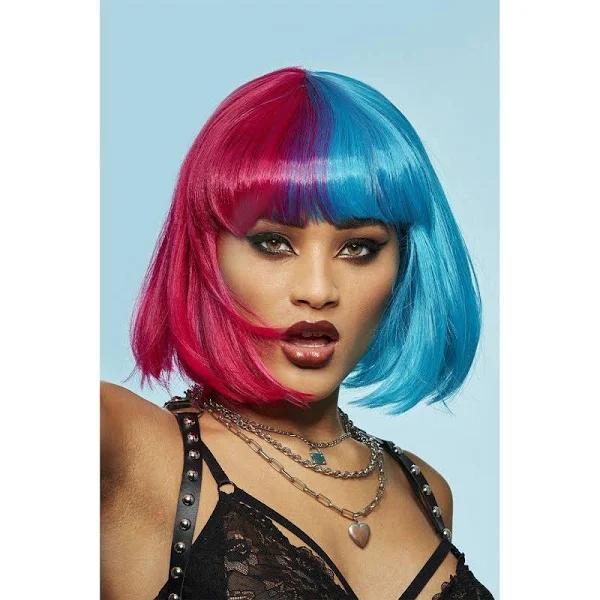 Manic Panic Blue Valentine Glam Doll Wig