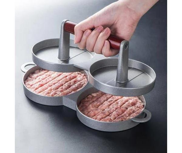 Aluminum Alloy Burger Press Meatloaf Press Mold