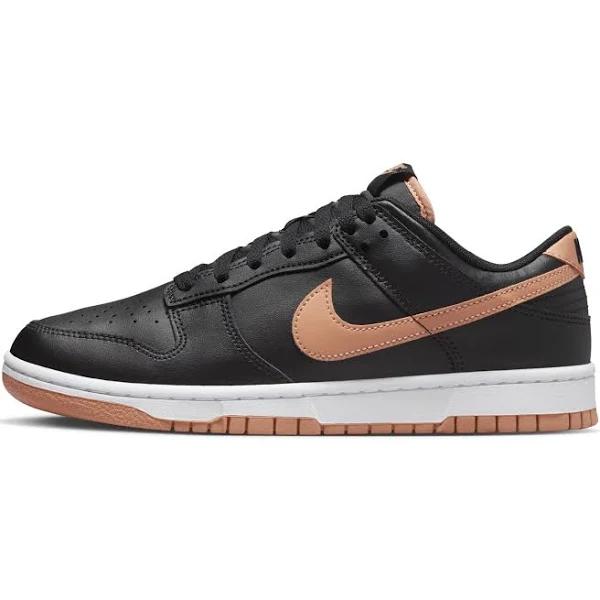 Nike Dunk Low Black Amber Brown