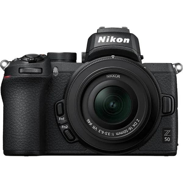 Nikon Z50 Camera With NIKKOR Z DX 16-50mm f/3.5-6.3 VR Lens