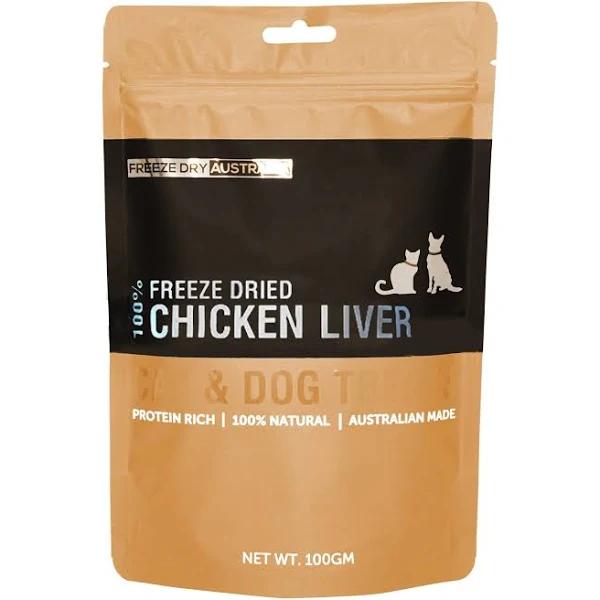 Freeze Dry Australia - Chicken Liver 80g