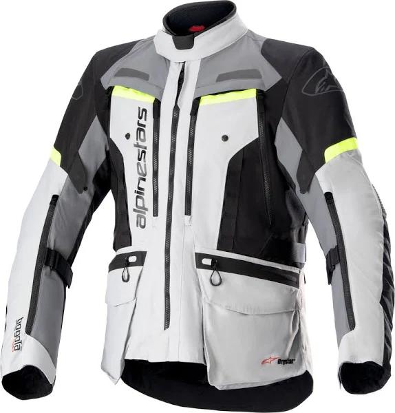 Alpinestars Bogota Pro Drystar Jacket - Grey/Fluro Yellow