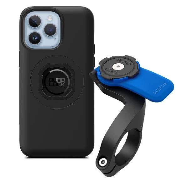 Bike Out Front Mount and Mag Case for iPhone 14 Pro Max by Quad Lock