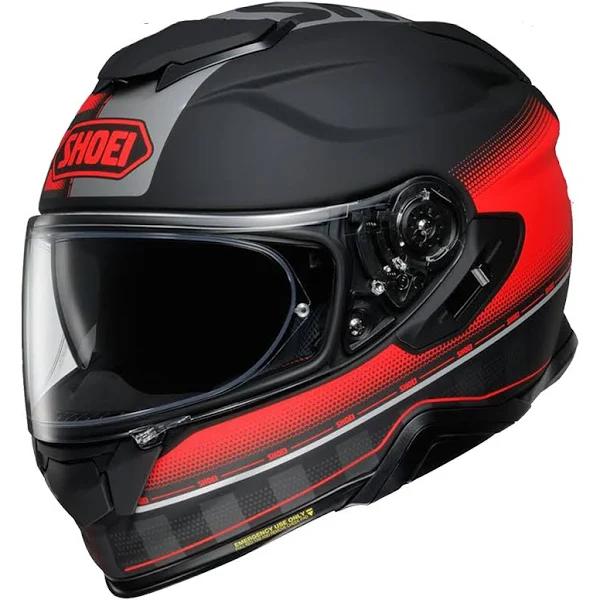 Shoei GT Air 2 Tesseract TC1 Helmet (Matt Black|Red)