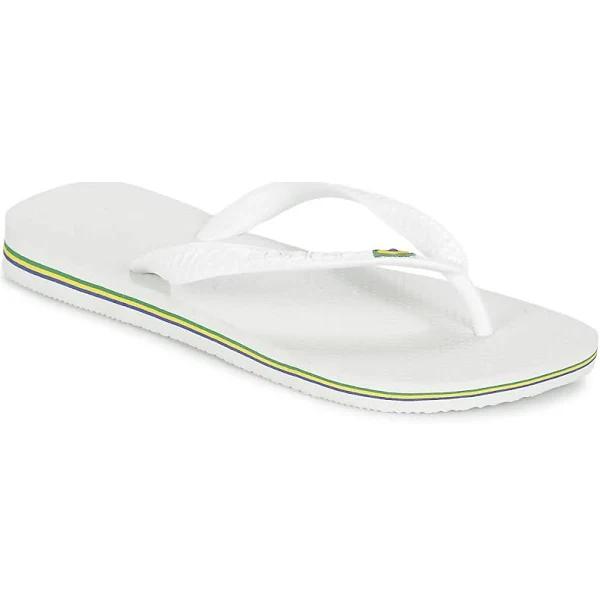 Havaianas Brasil Flip Flops - White