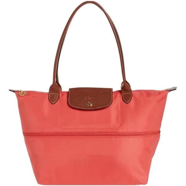 Longchamp Le Pliage Expandable Tote in Pomegranate