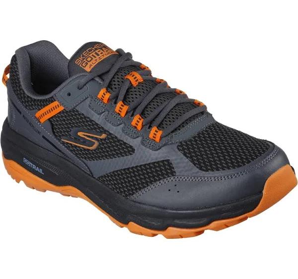 Skechers - GoRun Trail Altitude Running Shoes - Orange/Grey - UK 6.5