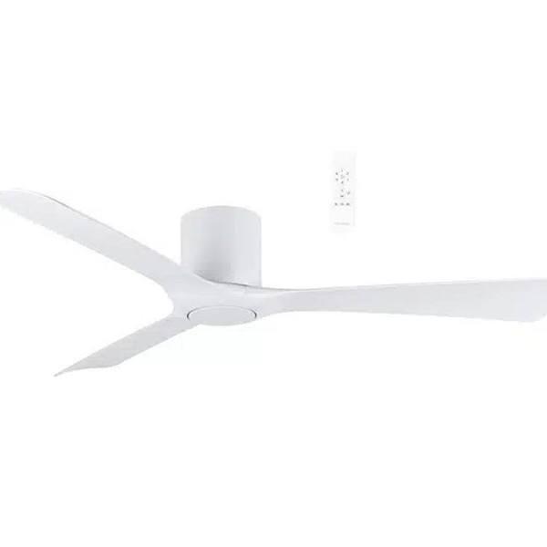 Martec Fresno 1320mm Smart DC Ceiling Fan with Wifi Remote White