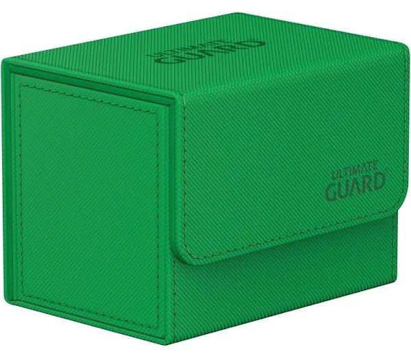 Ultimate Guard Sidewinder 80+ XenoSkin Monocolor Deck Box (Green)