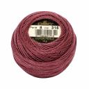 DMC Pearl Cotton Ball Size 8 87yd-Medium Dark Antique Mauve