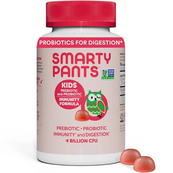 SmartyPants, Kids Probiotic Complete, Strawberry Creme, 60 Gummies