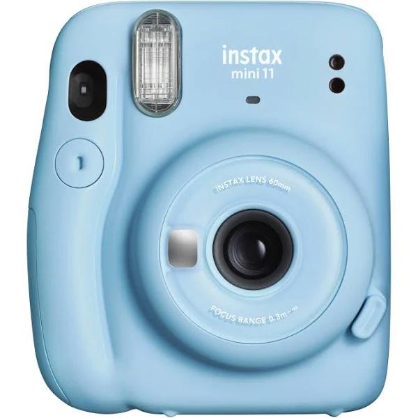 Fujifilm Instax Mini 11 Instant Camera - Sky Blue