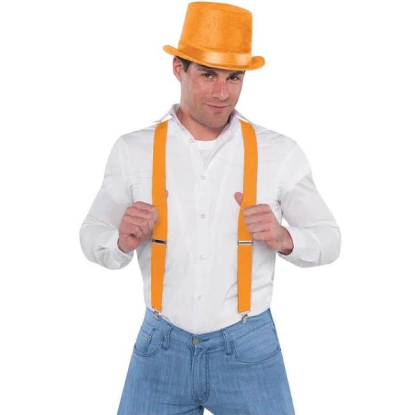 Orange Suspenders