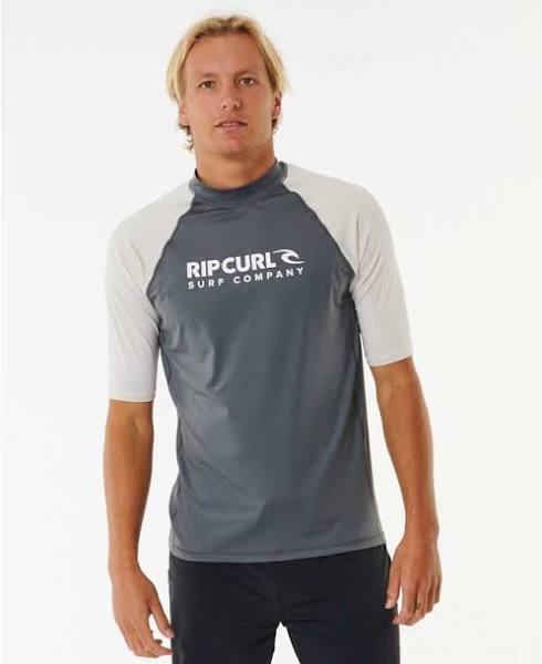 Rip Curl Shock UV Short Sleeve Rash Vest - Official Store